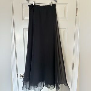 Chiffon skirt by AfterDark. Size 8